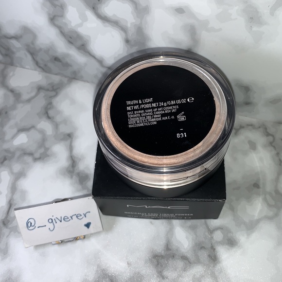 BNIB TRUTH & LIGHT Magically Cool Liquid Powder MAC COSMETICS - Picture 5 of 10